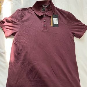 MENS BRAND NEW HUGO BOSS Polo Shirt sz MEDIUM